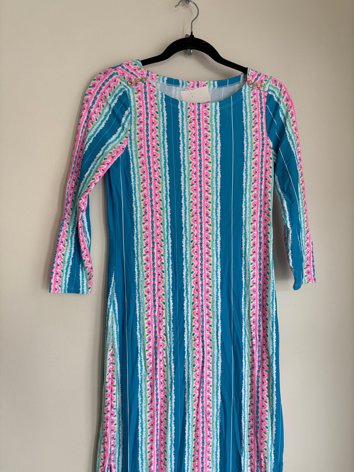 Dress Designer By Lilly Pulitzer In Blue, Size: S