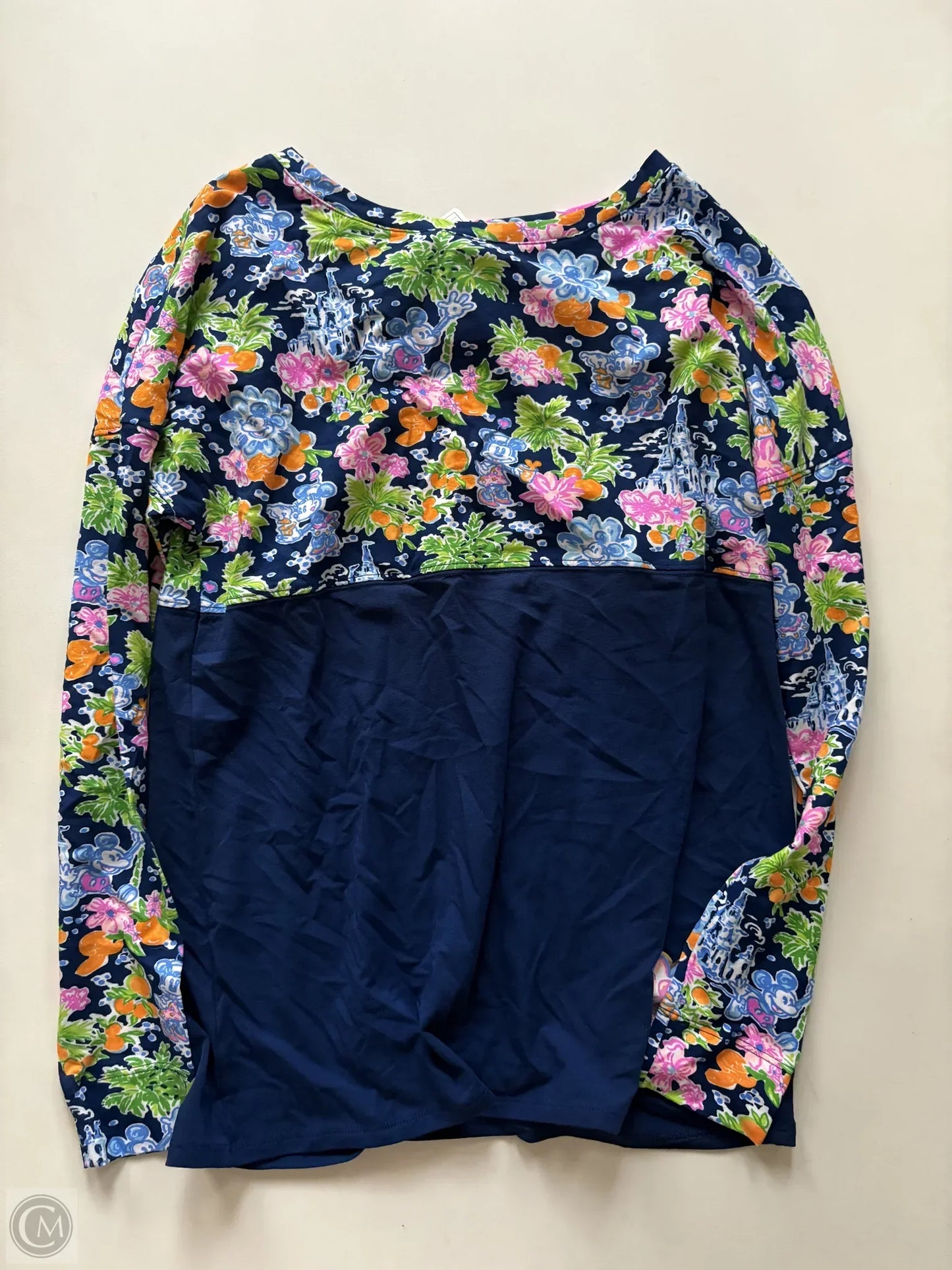 Top Long Sleeve Designer By Lilly Pulitzer In Multi-colored, Size: Xxs