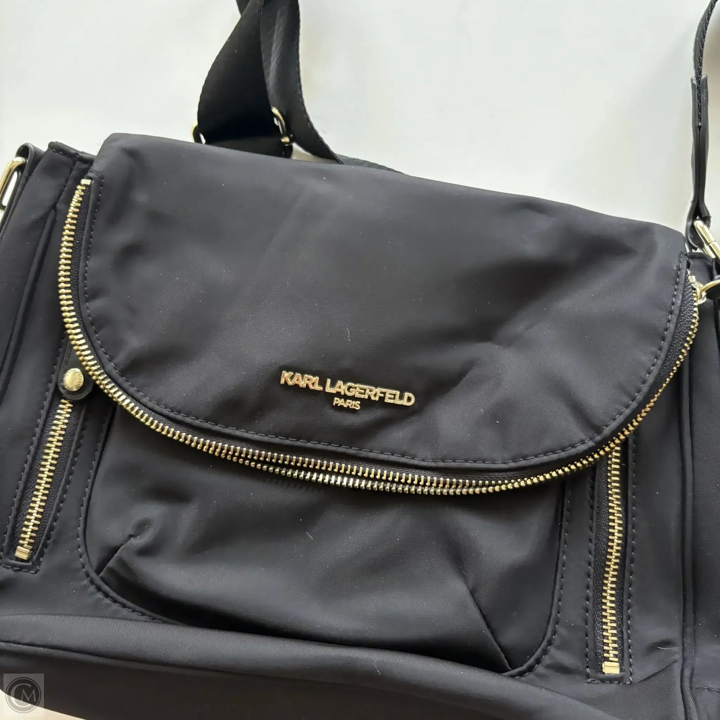 Handbag Designer By Karl Lagerfeld, Size: Medium