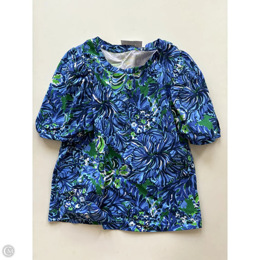 Top Sleeveless Designer By Lilly Pulitzer In Blue, Size: S