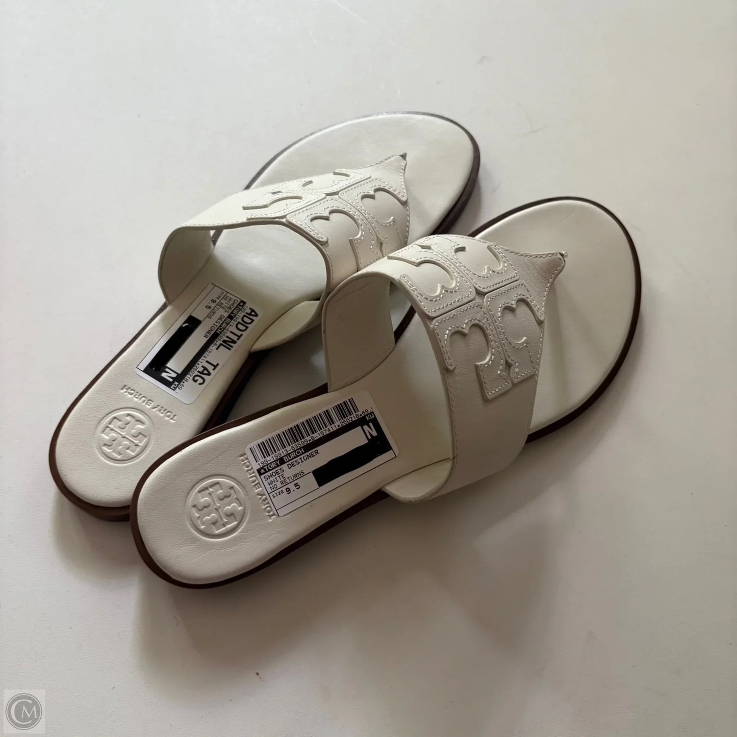 Shoes Designer By Tory Burch In White, Size: 9.5