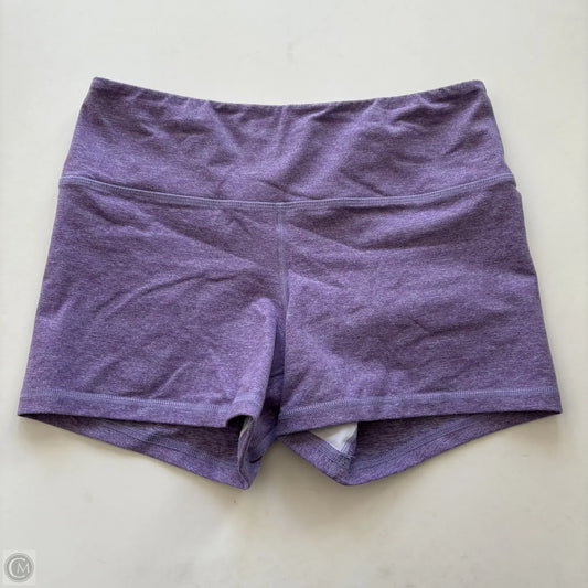 Athletic Shorts By Cmb In Purple, Size: L