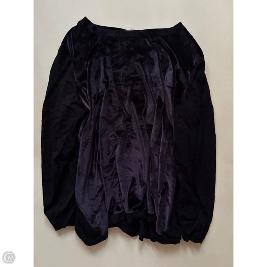 Top Long Sleeve By Lane Bryant In Purple, Size: 3x