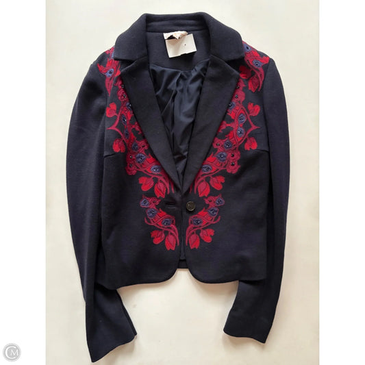 Blazer Designer By Tory Burch In Black, Size: Xs