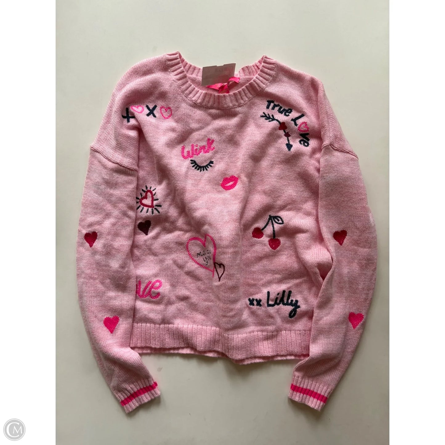 Sweater Designer By Lilly Pulitzer In Pink, Size: Xs