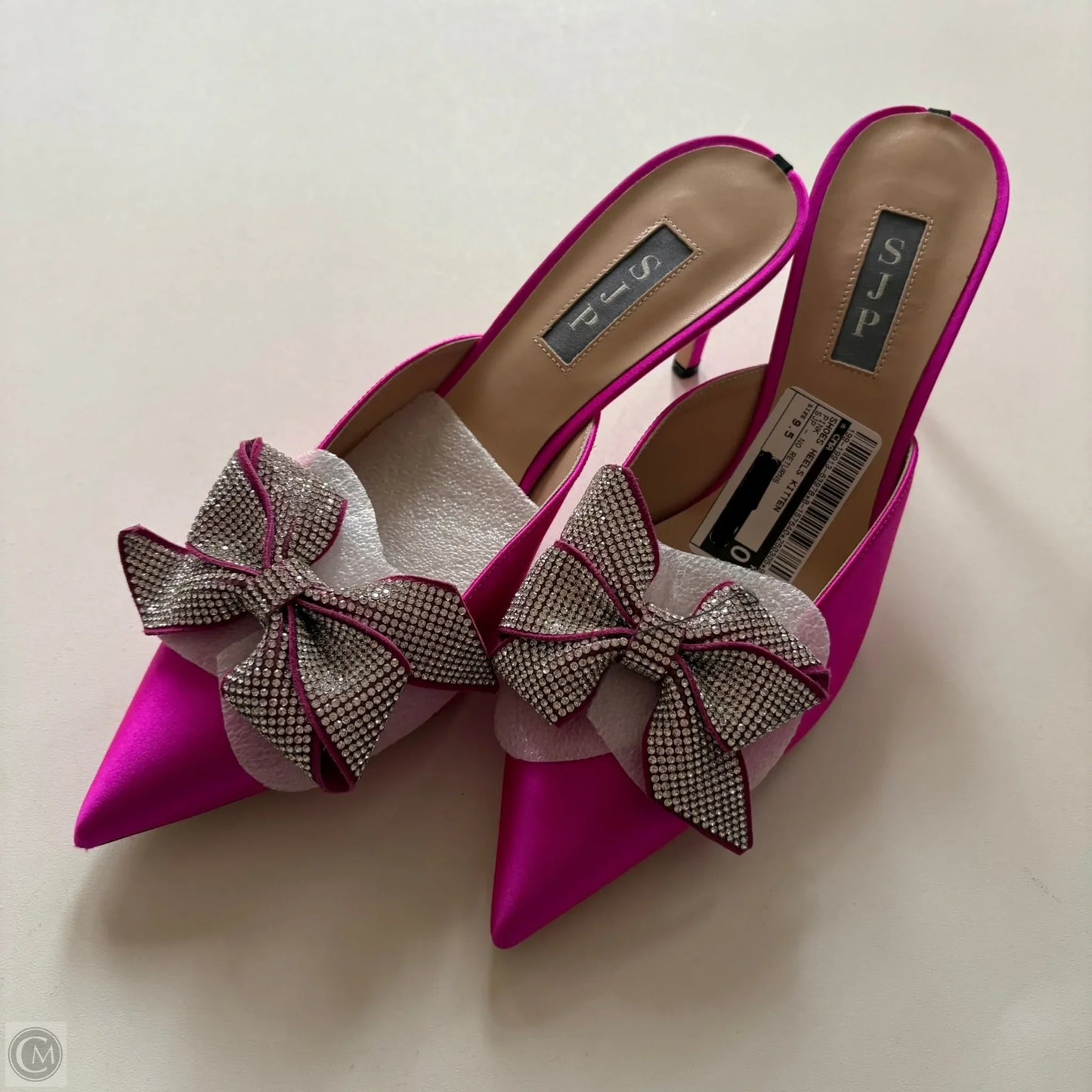 Shoes Heels Kitten By SJP In Pink, Size: 9.5