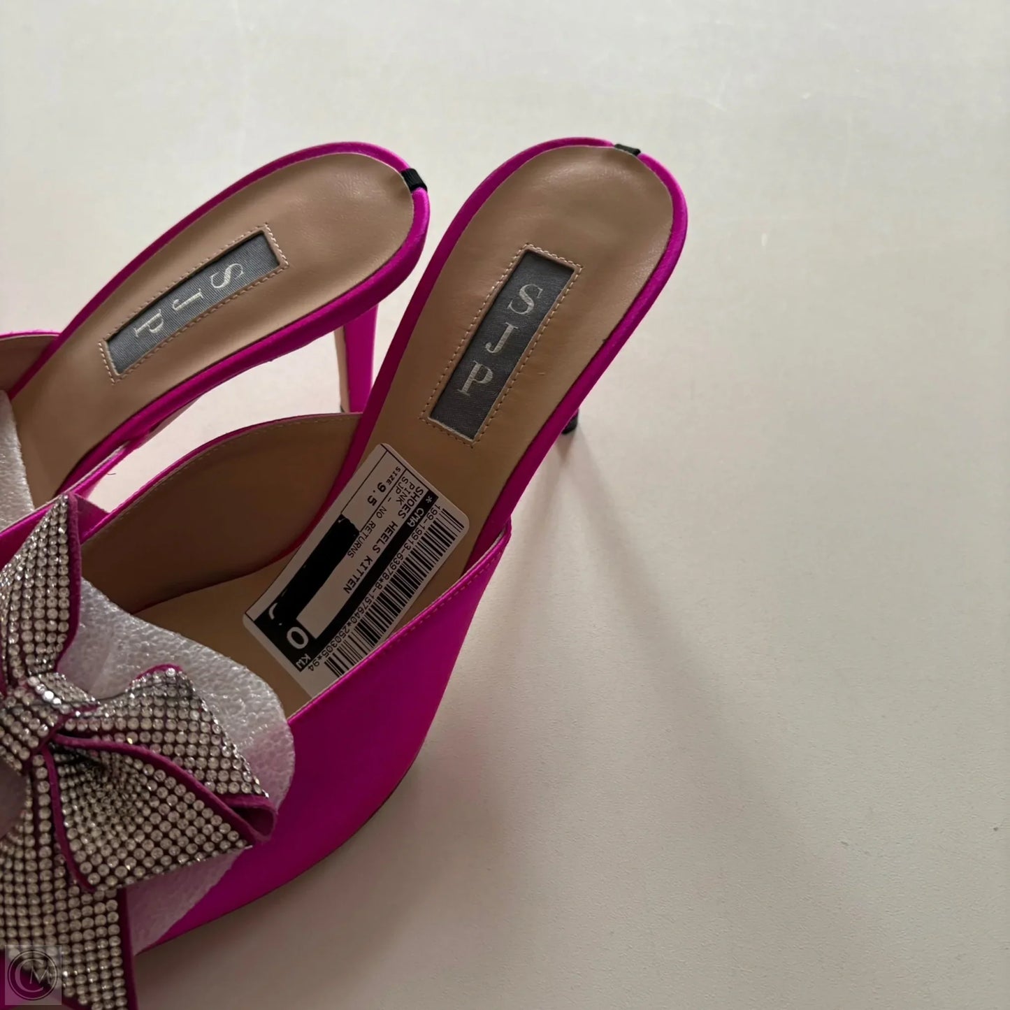 Shoes Heels Kitten By SJP In Pink, Size: 9.5