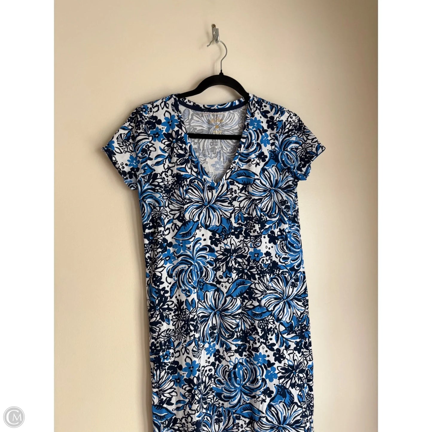 Dress Designer By Lilly Pulitzer In Blue, Size: S