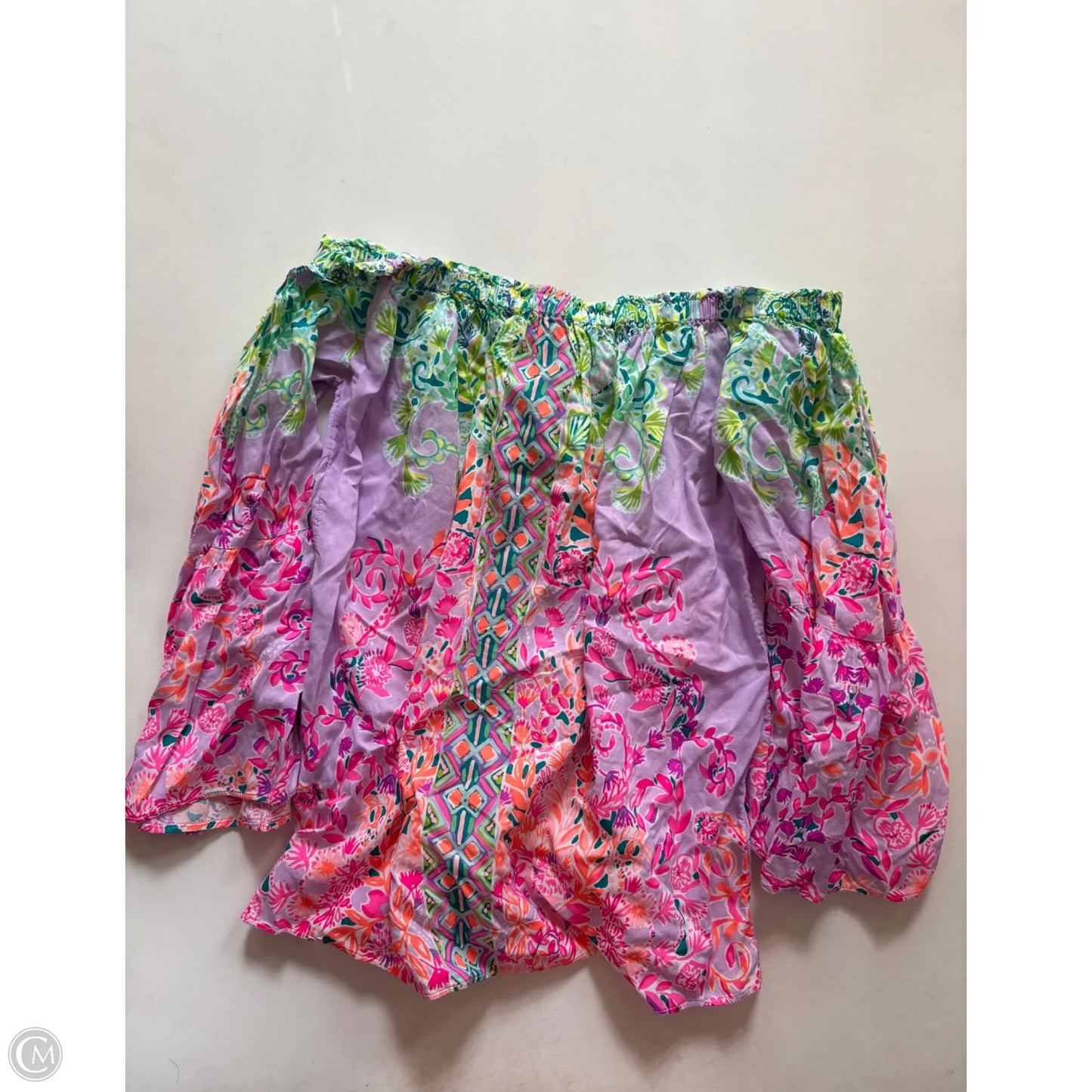 Top Long Sleeve Designer By Lilly Pulitzer In Multi-colored, Size: Xs