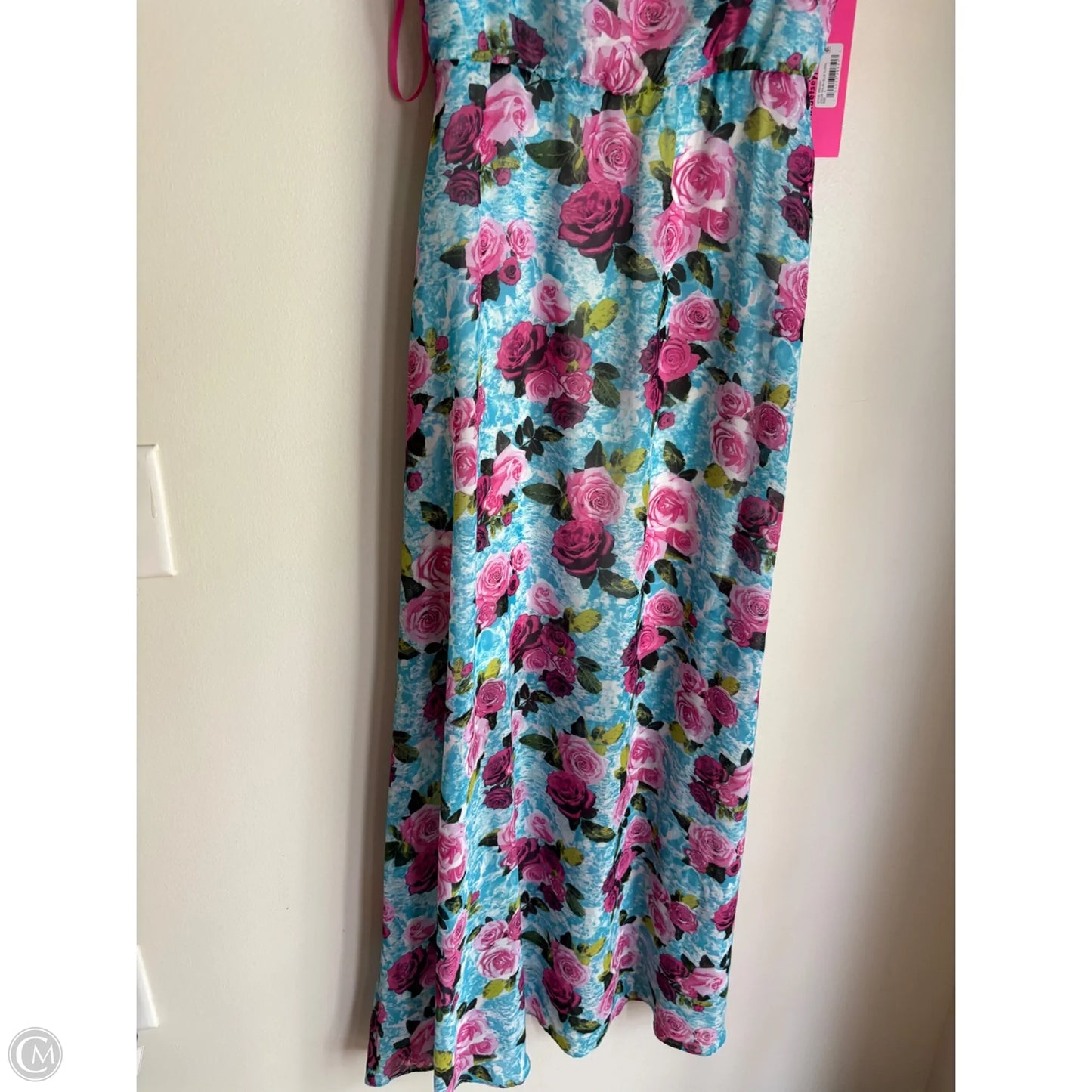 Dress Party Long By Betsey Johnson In Floral Print, Size: S