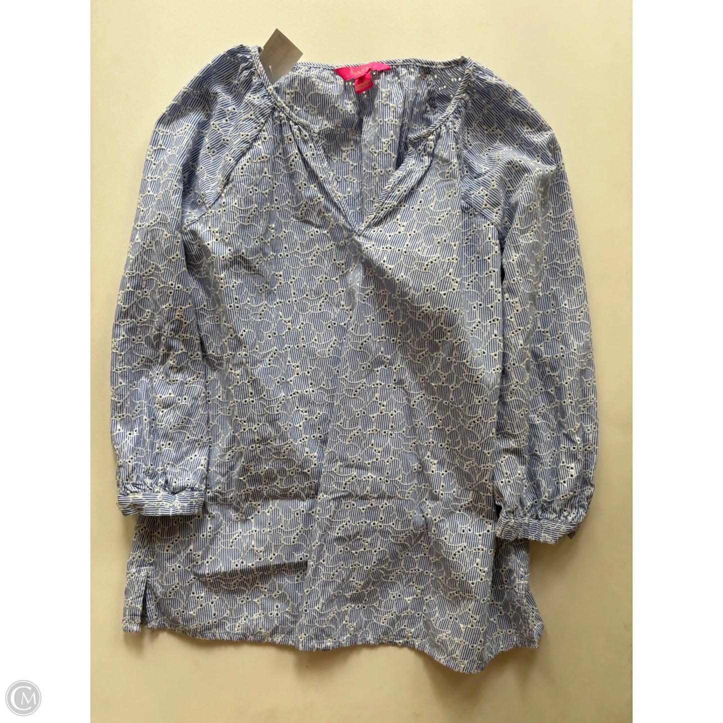 Top Long Sleeve Designer By Lilly Pulitzer In Striped Pattern, Size: Xs