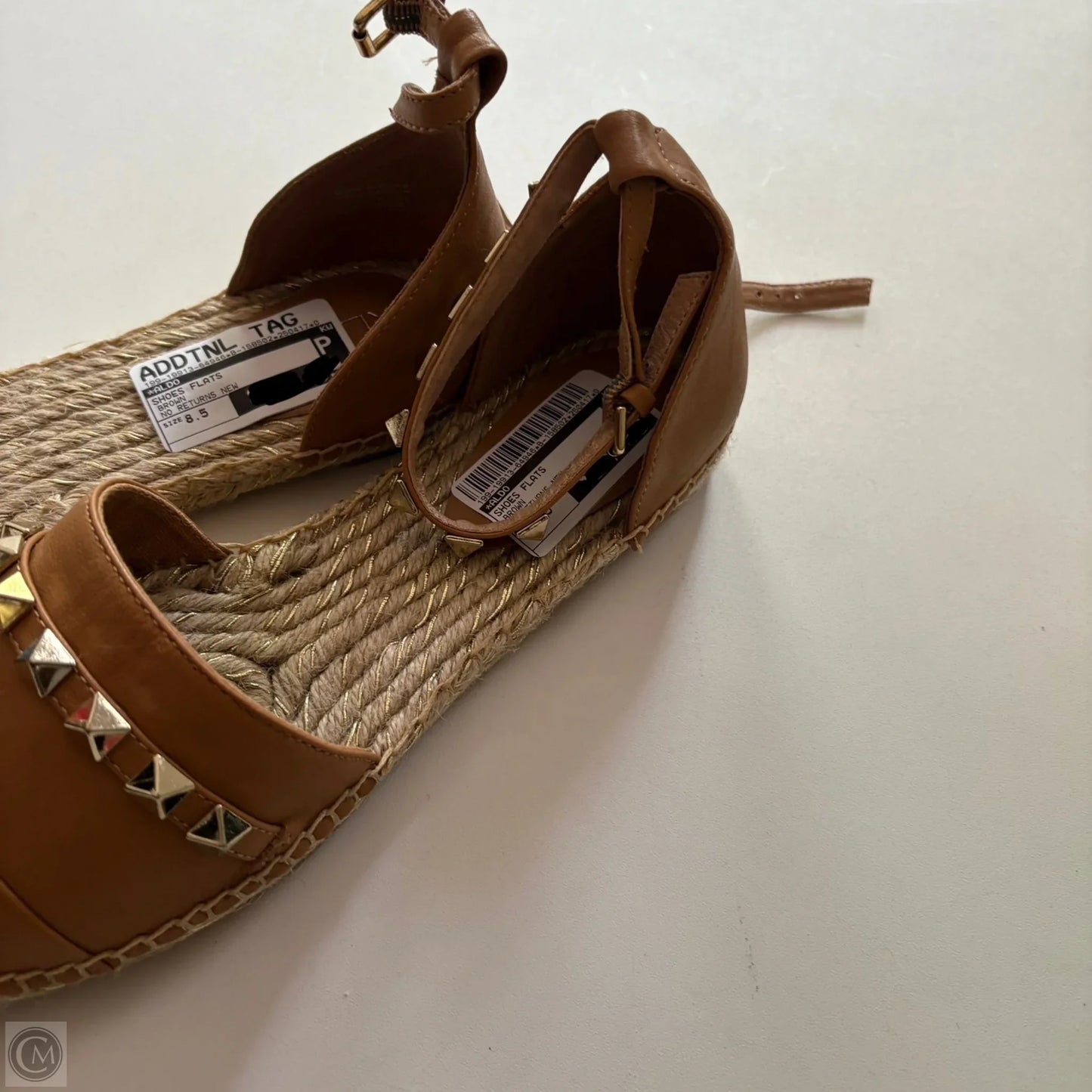 Shoes Flats By Aldo In Brown, Size: 8.5