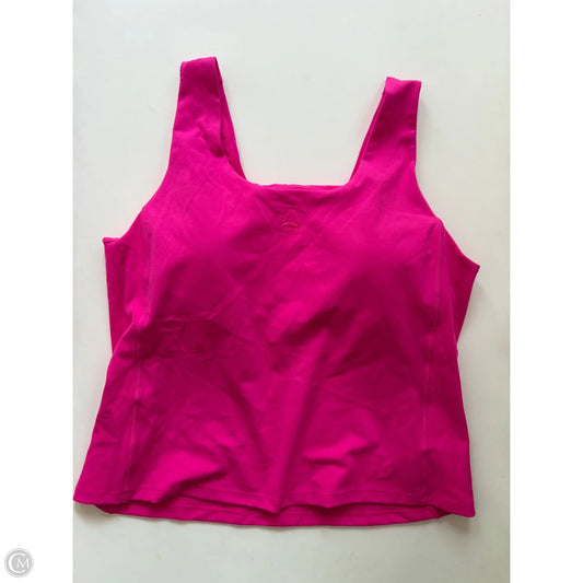 Athletic Bra By Reebok In Pink, Size: 3x