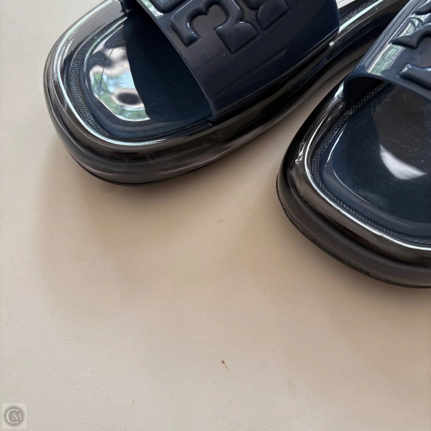 Sandals Designer By Tory Burch In Blue, Size: 6