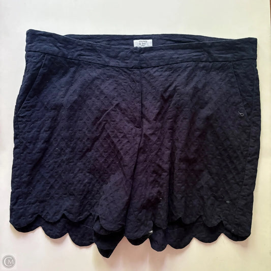 Shorts By Crown And Ivy In Blue, Size: 16
