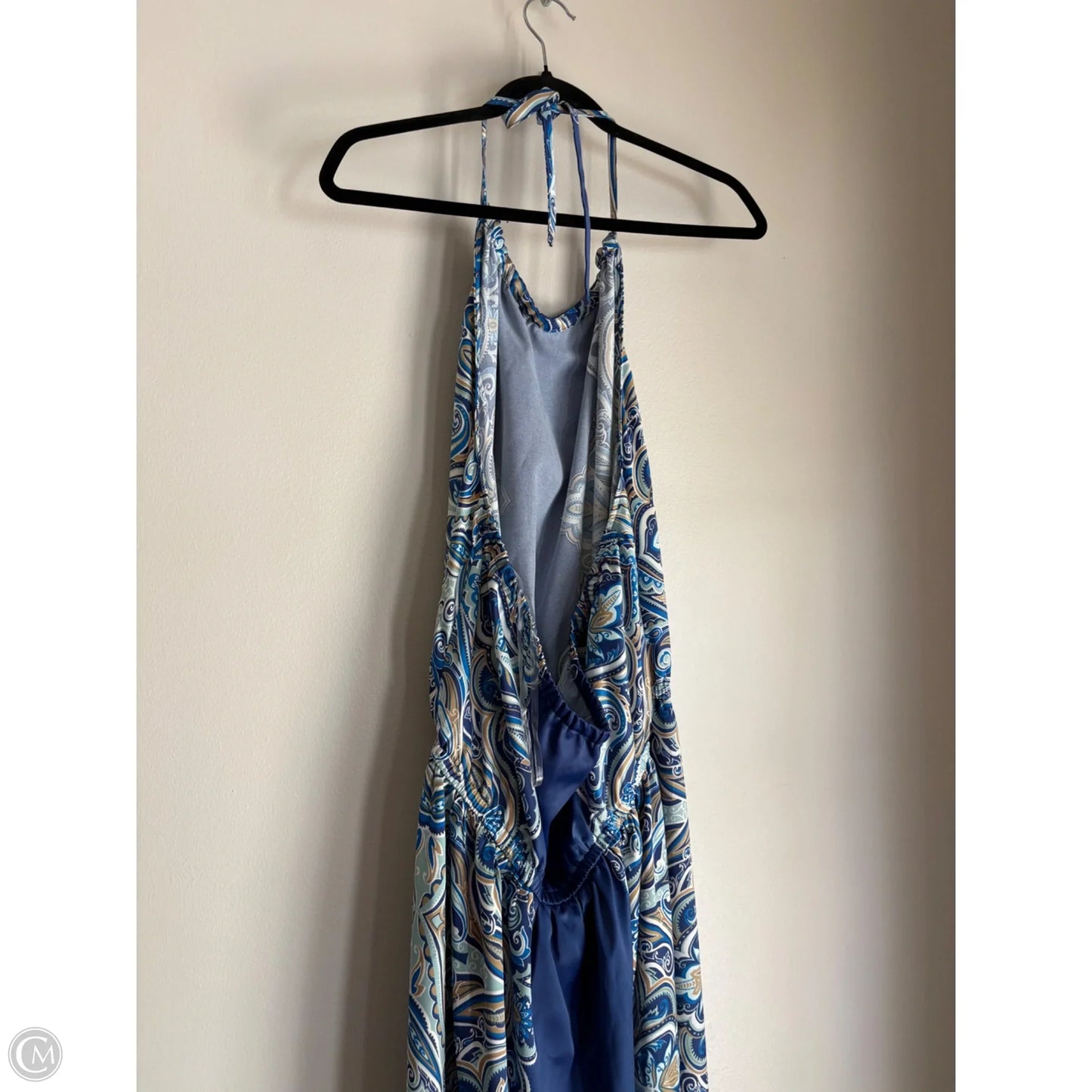 Dress Casual Maxi By Lane Bryant In Blue, Size: 1x
