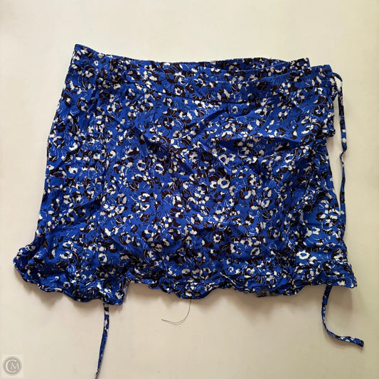 Skirt Mini & Short By Zara In Blue, Size: 12