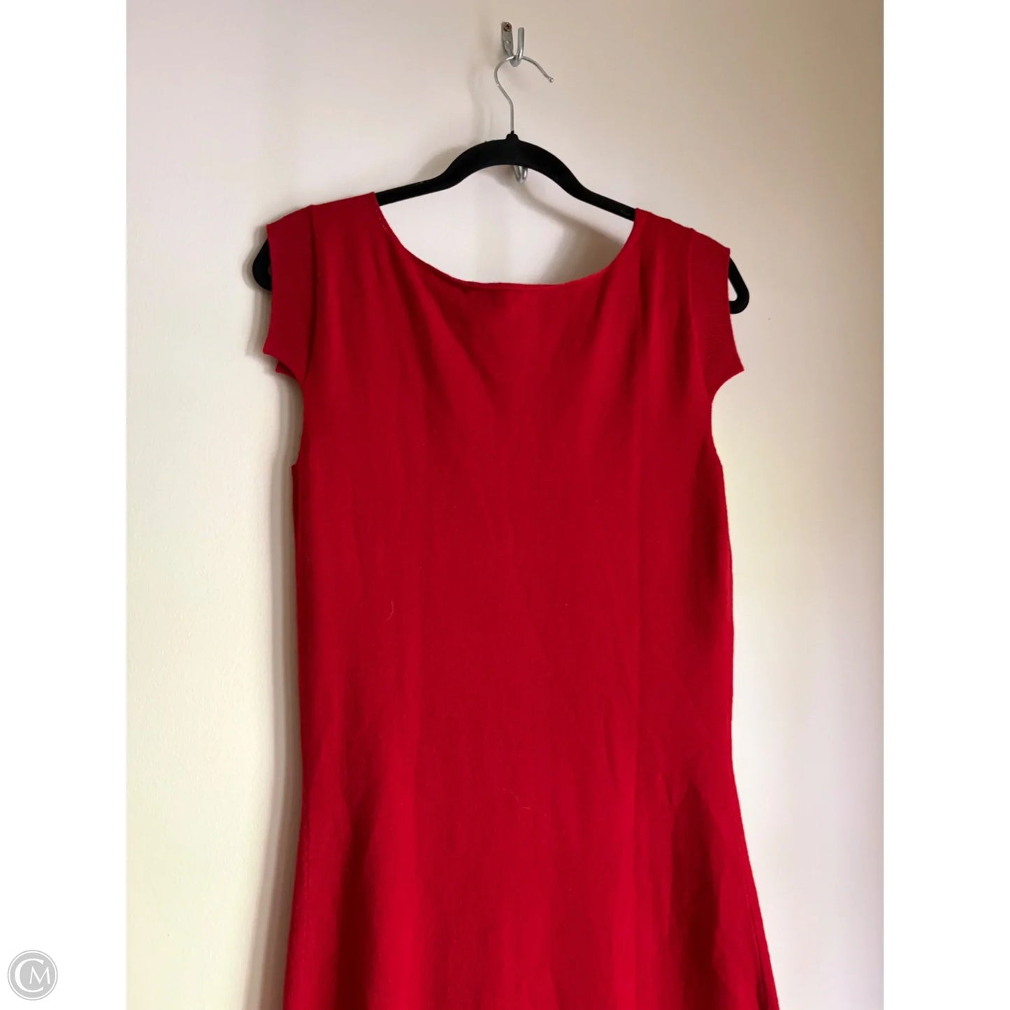 Dress Designer By Lanvin In Red, Size: M