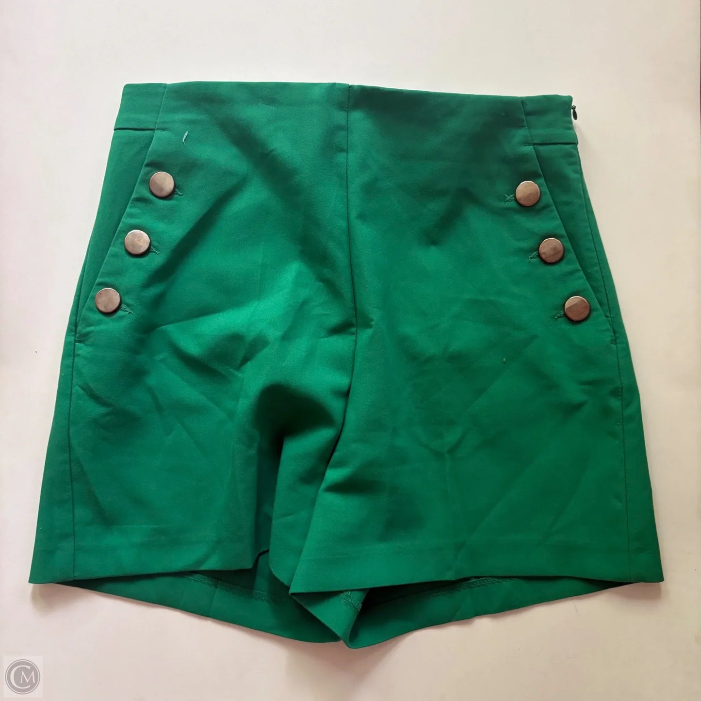Shorts By Zara In Green, Size: 12