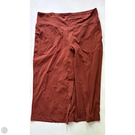 Athletic Pants By Lululemon In Brown, Size: 1x