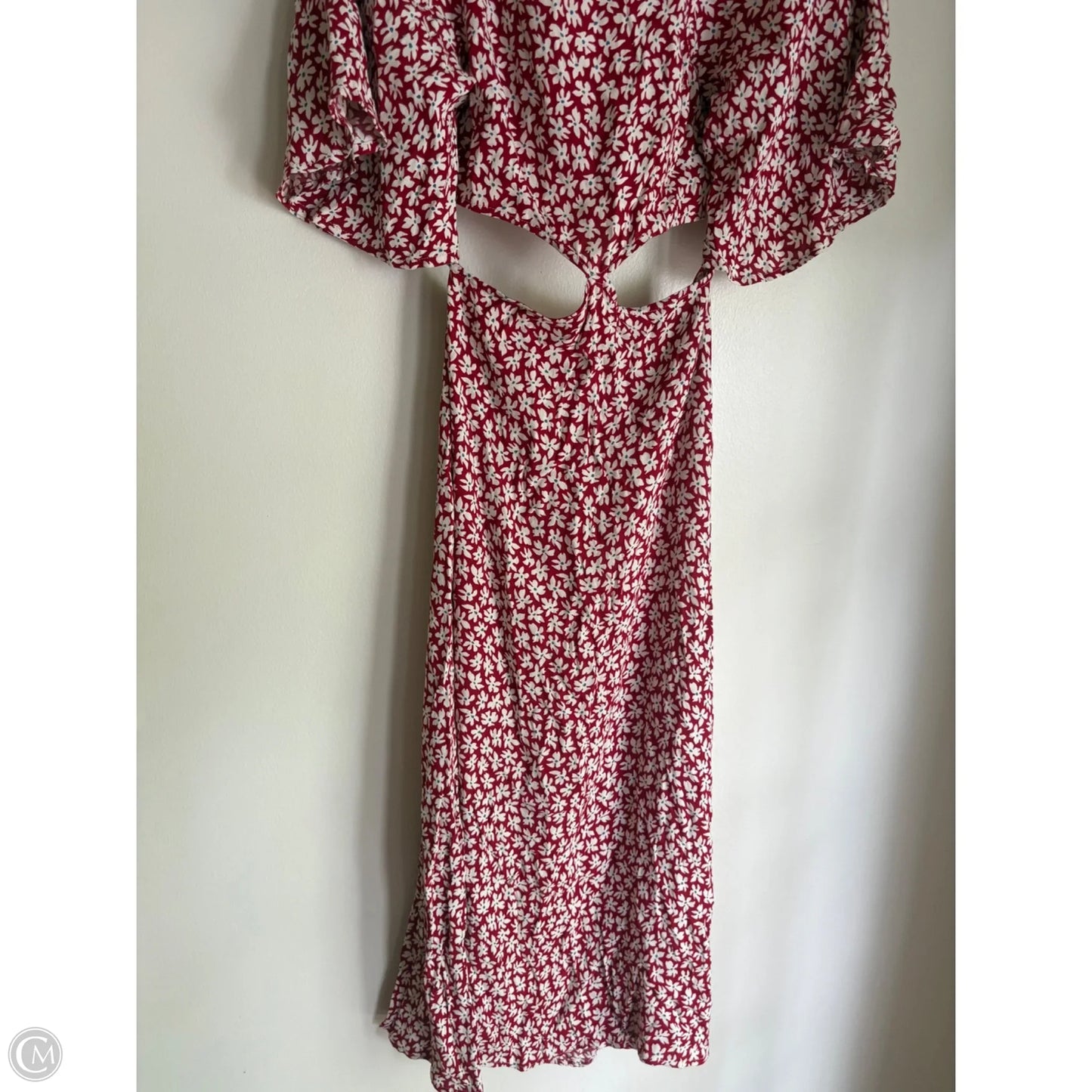 Dress Party Long By Reformation In Floral Print, Size: Xs