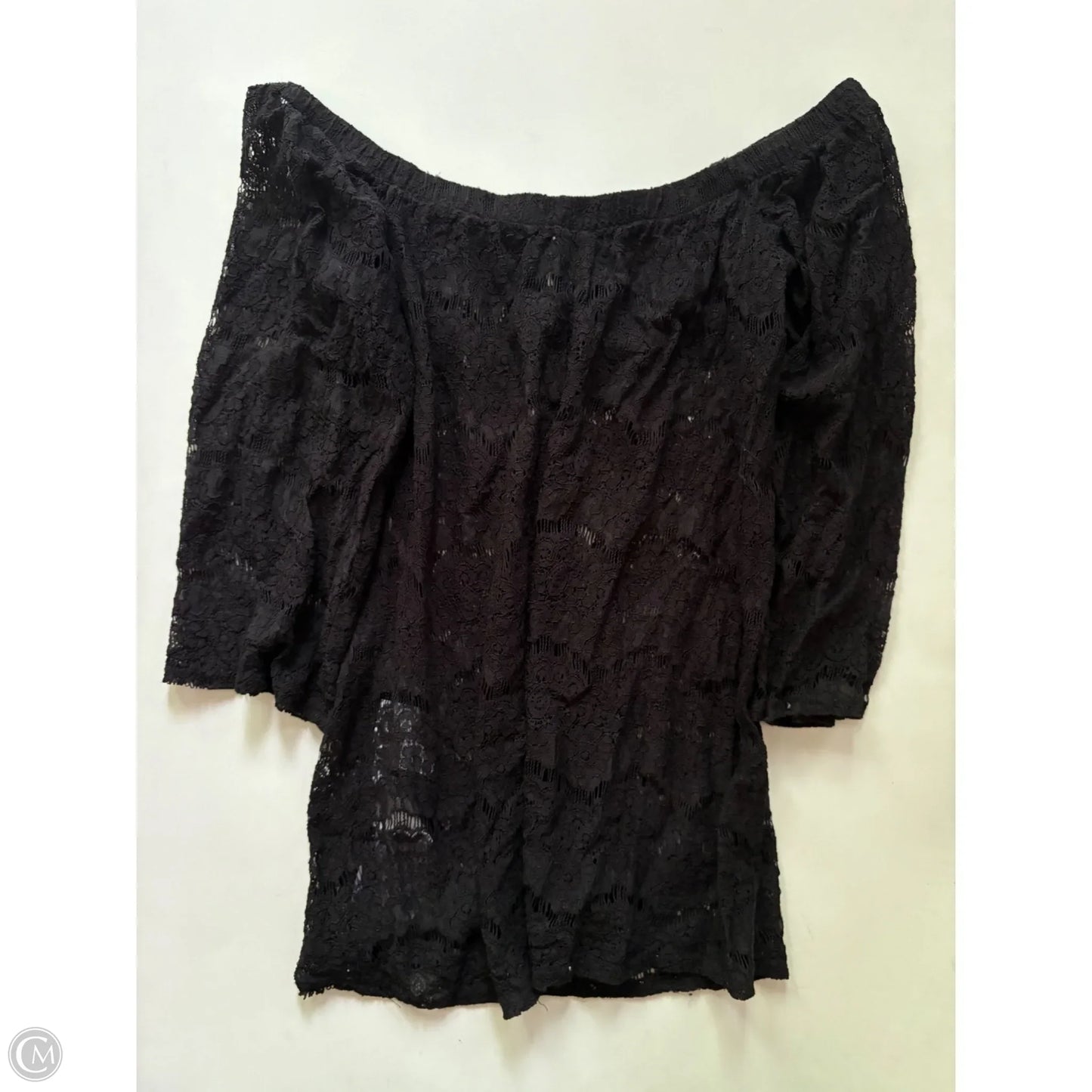 Top Long Sleeve By Reformation In Black, Size: S