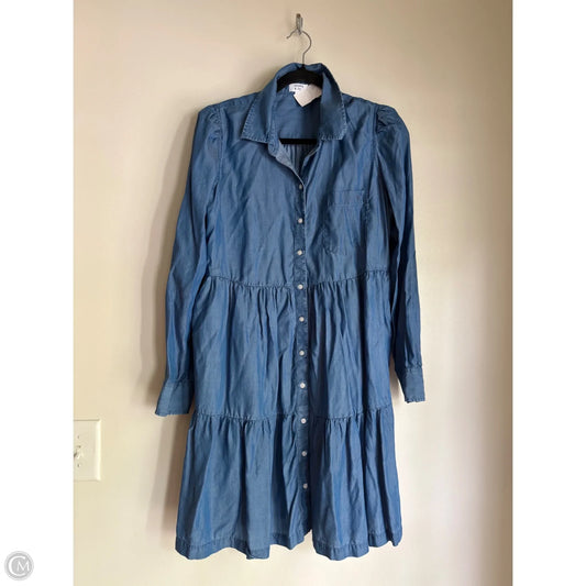 Dress Casual Midi By Crown And Ivy In Blue, Size: M