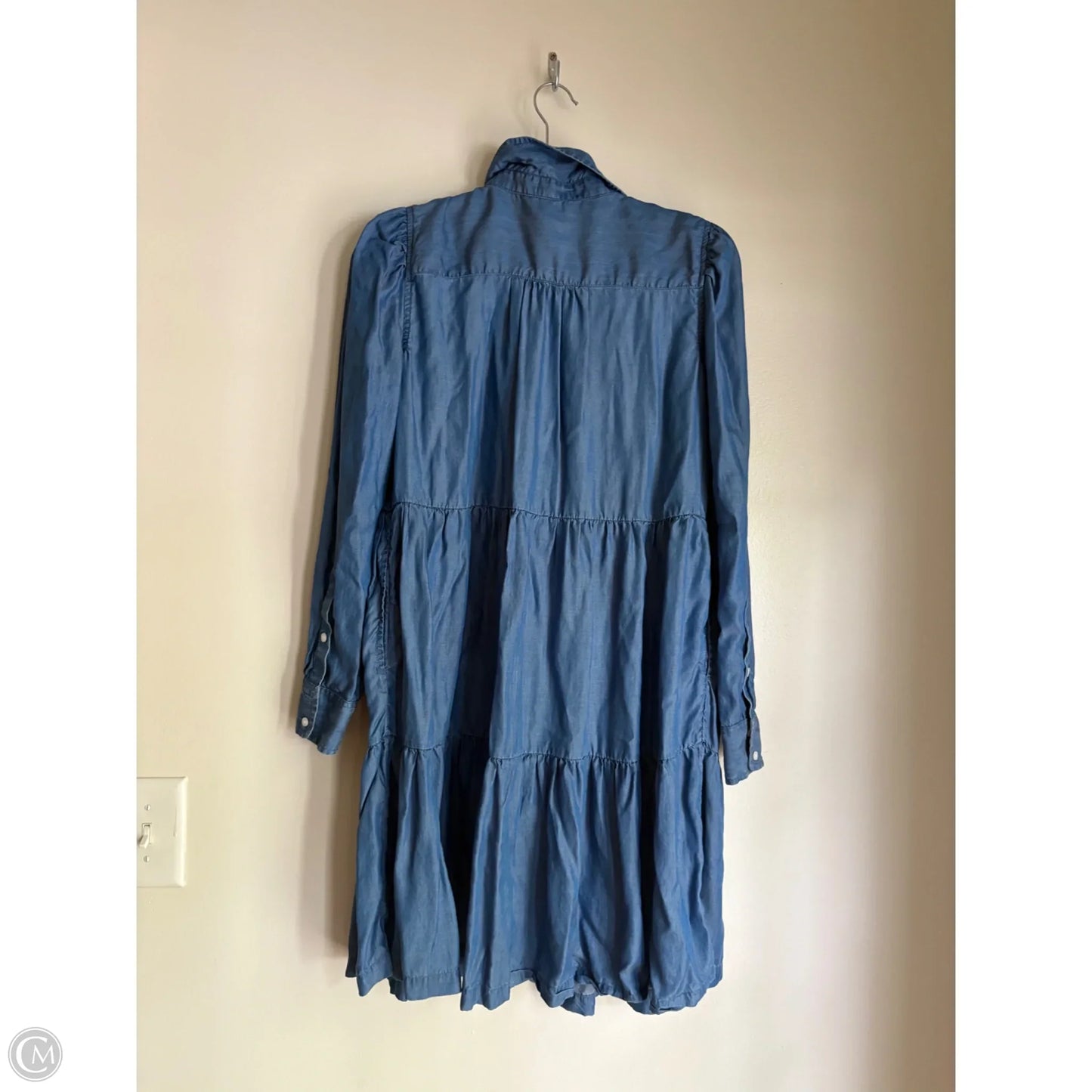 Dress Casual Midi By Crown And Ivy In Blue, Size: M