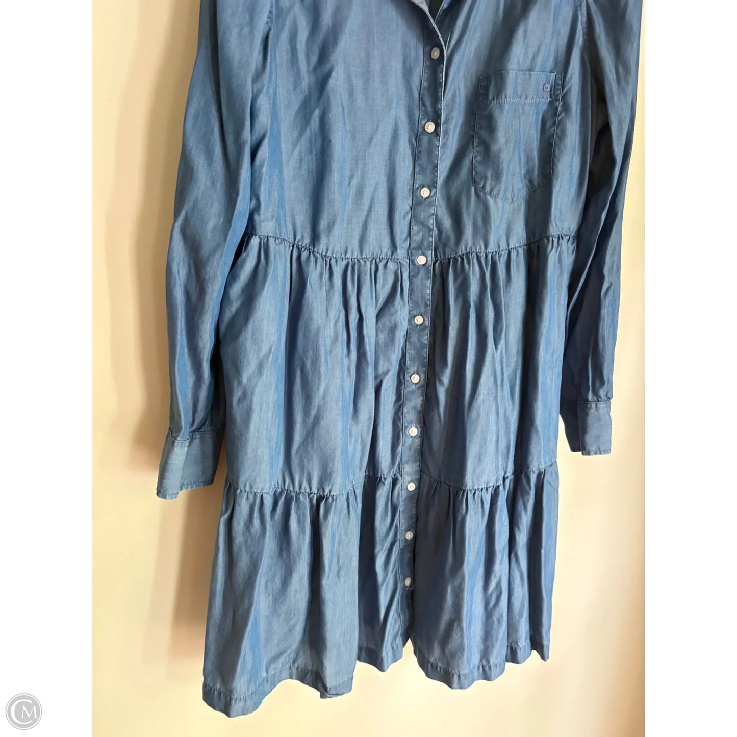 Dress Casual Midi By Crown And Ivy In Blue, Size: M