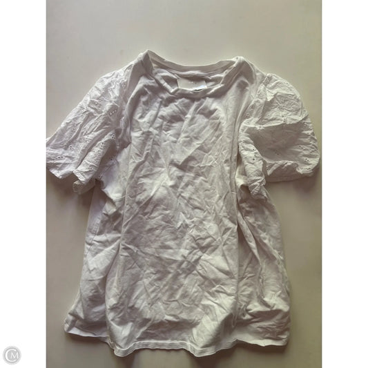 Top Short Sleeve By A New Day In White, Size: 2x