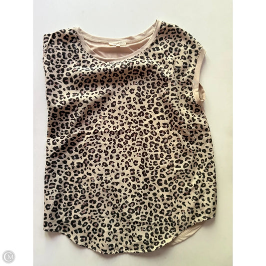 Top Sleeveless By Mystree In Animal Print, Size: M