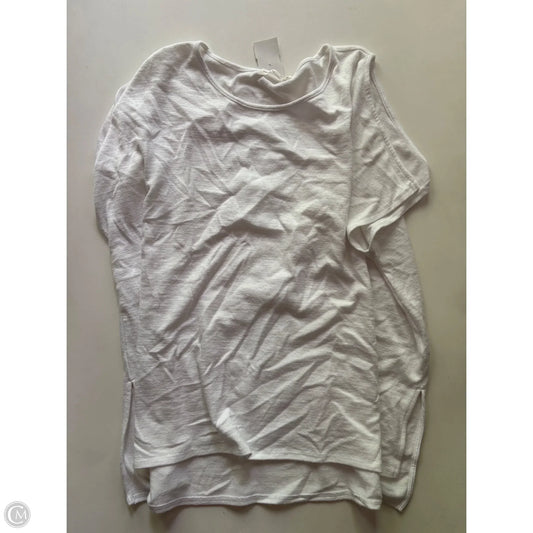 Top Short Sleeve By Rag And Bone In White, Size: M