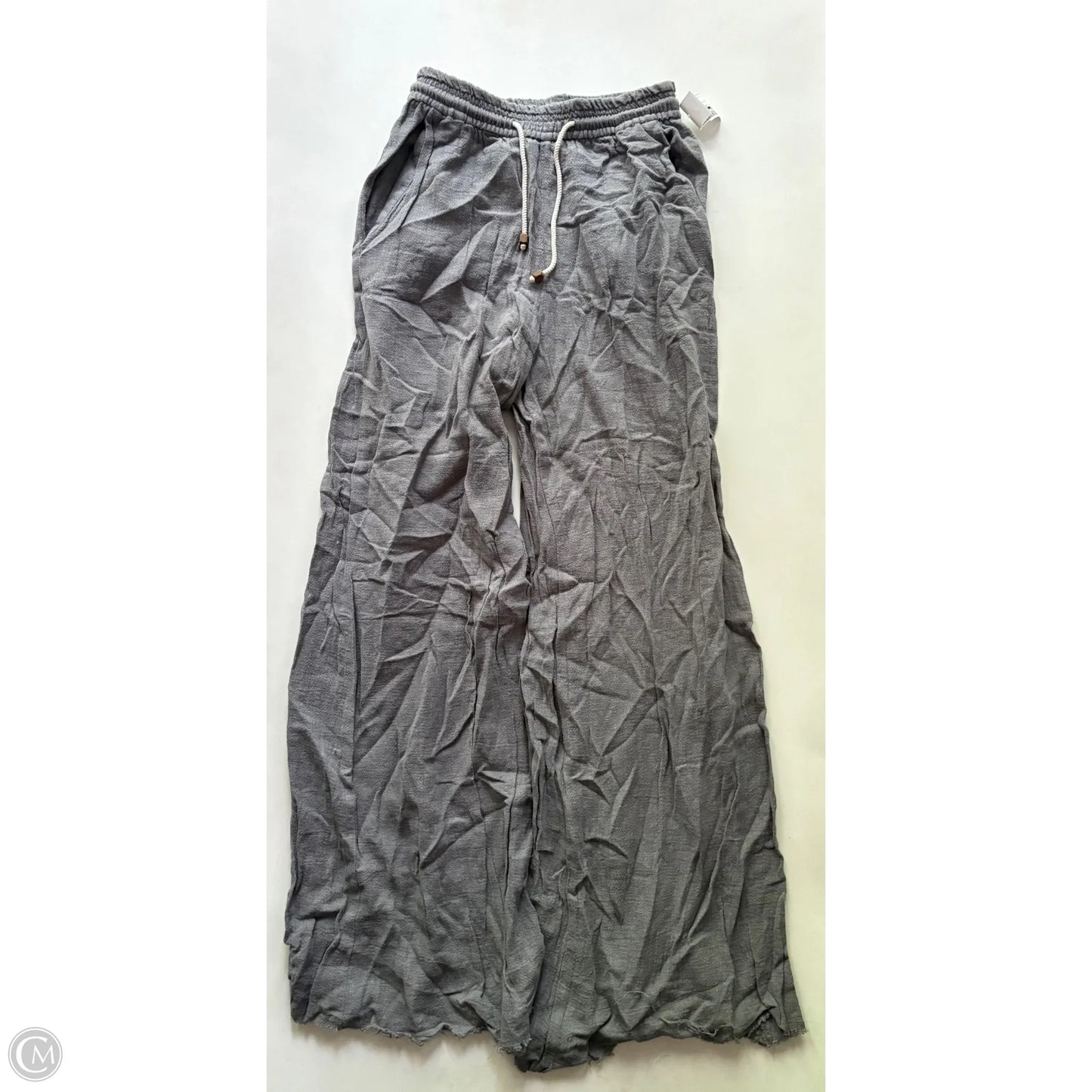 Pants Linen By Zara In Grey, Size: 0