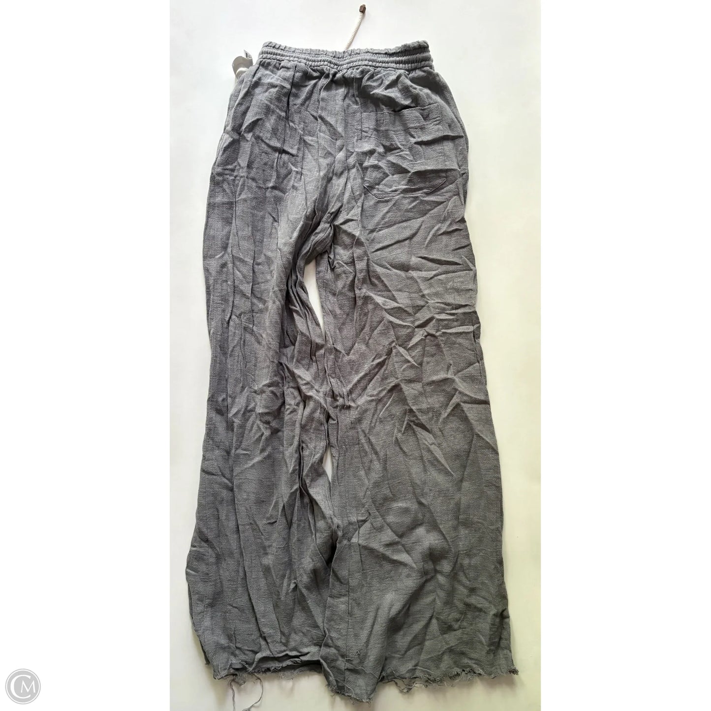 Pants Linen By Zara In Grey, Size: 0