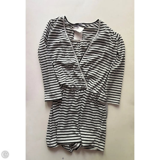 Romper By Velvet In Striped Pattern, Size: Xs