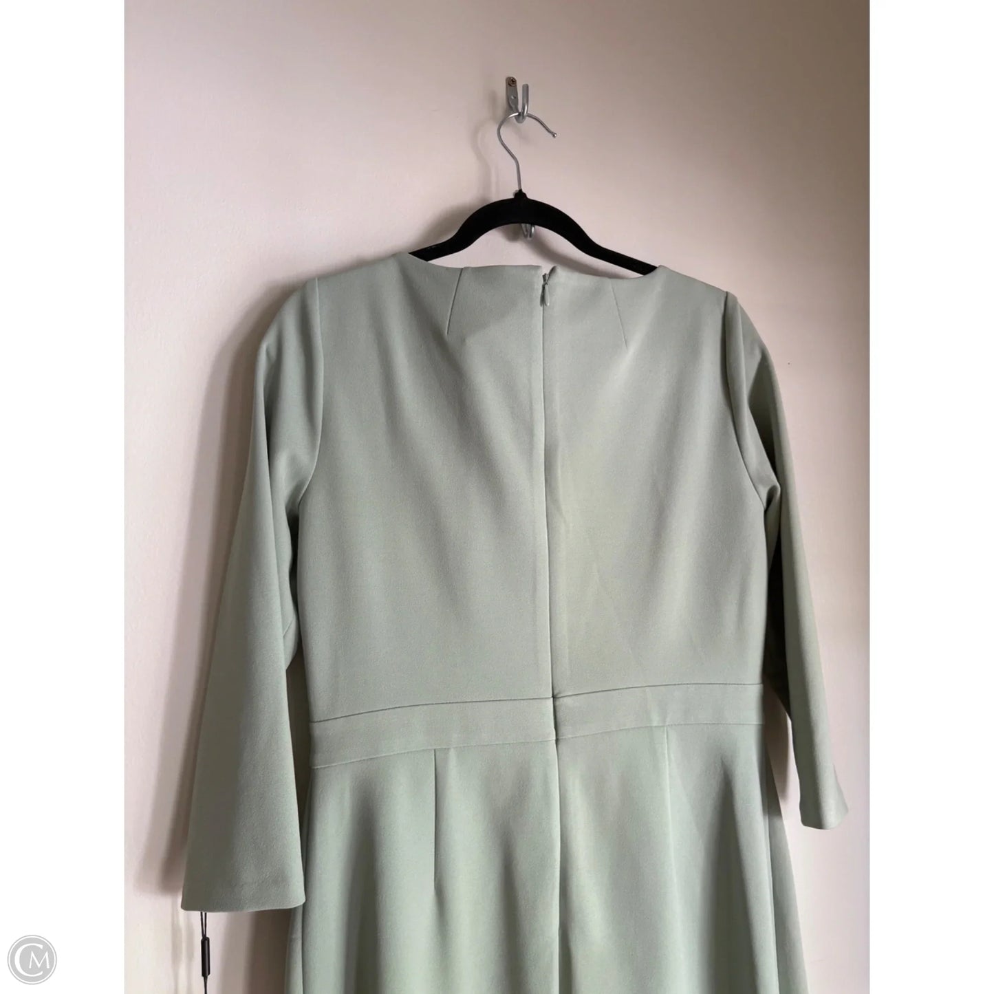 Dress Work By Calvin Klein In Green, Size: M
