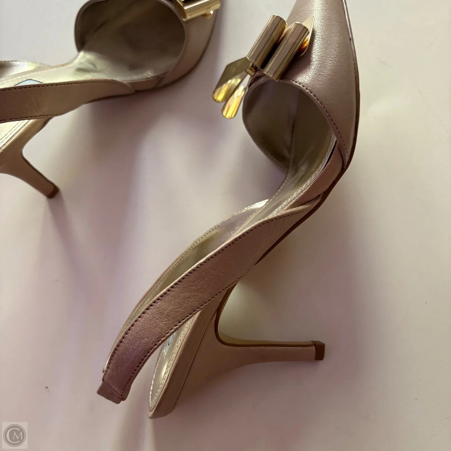 Shoes Heels Kitten By Cynthia Rowley In Cream, Size: 7