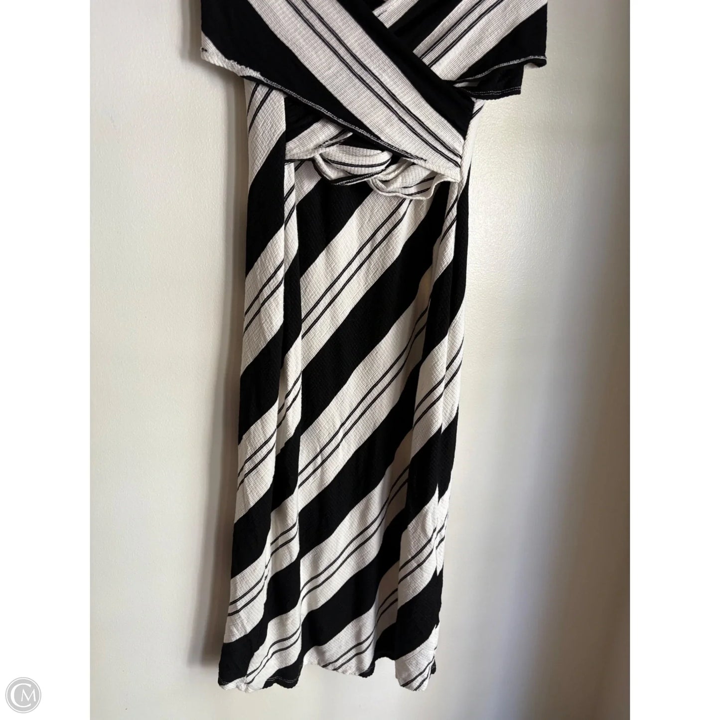 Dress Casual Maxi By Cato In Striped Pattern, Size: L