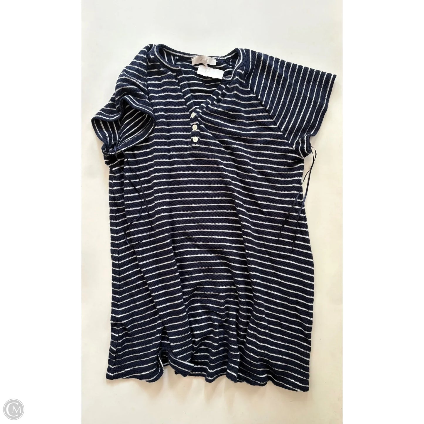 Dress Work By Loft In Navy, Size: Xl