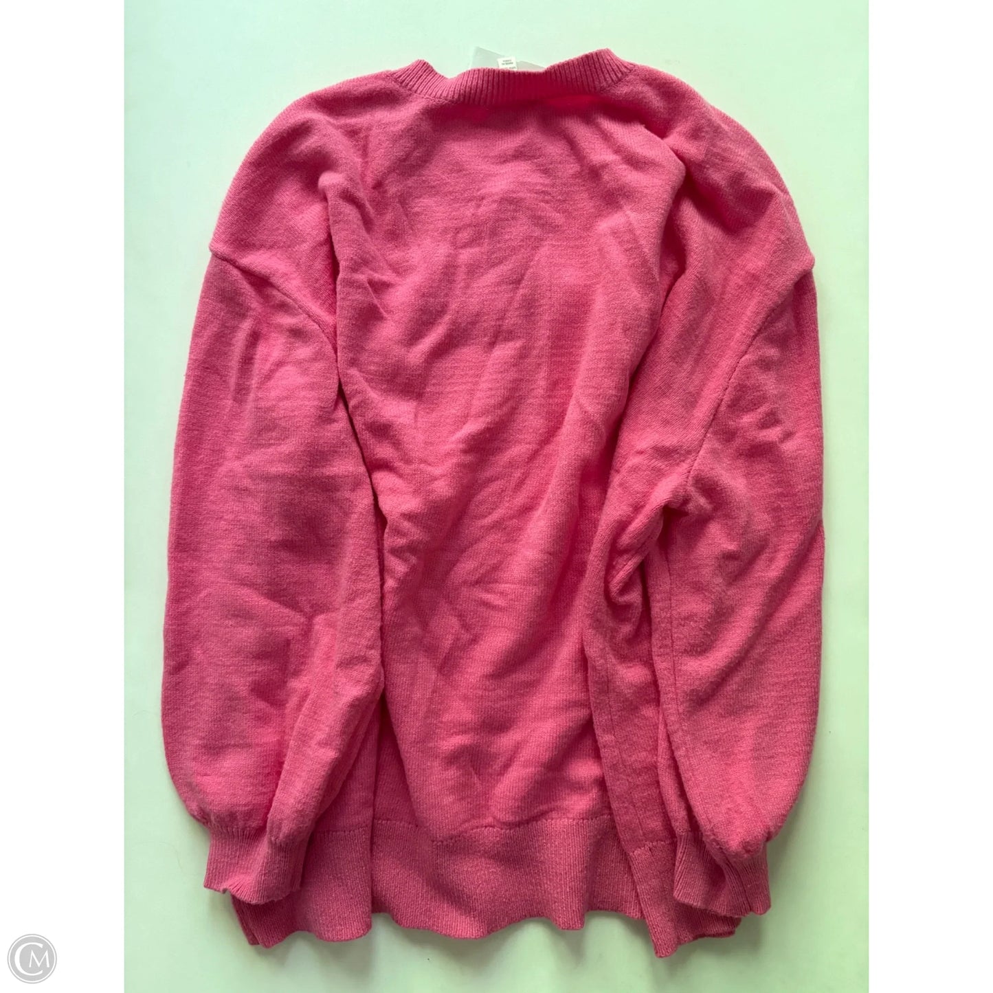 Sweater By Terra & Sky In Pink, Size: 1x