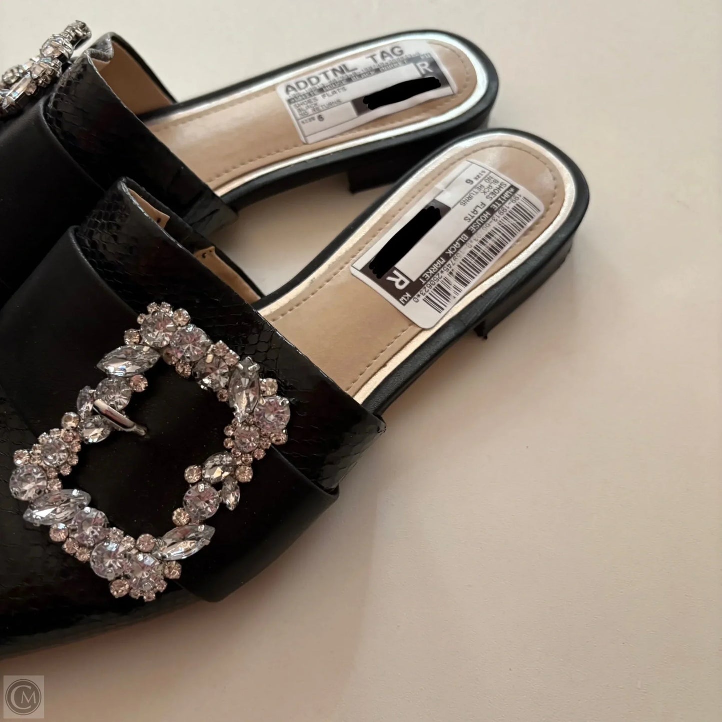 Shoes Flats By White House Black Market In Black, Size: 6