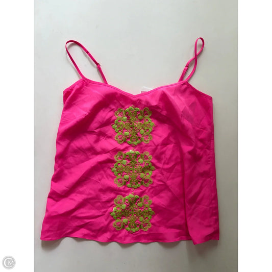 Tank Top Designer By Lilly Pulitzer In Pink, Size: Xs