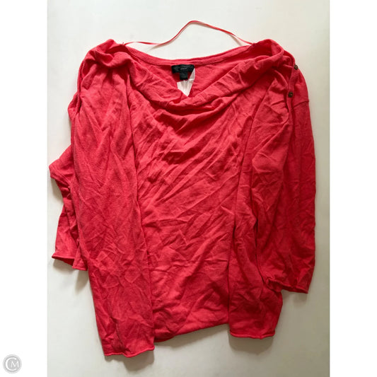 Sweater By Worthington In Orange, Size: 3x