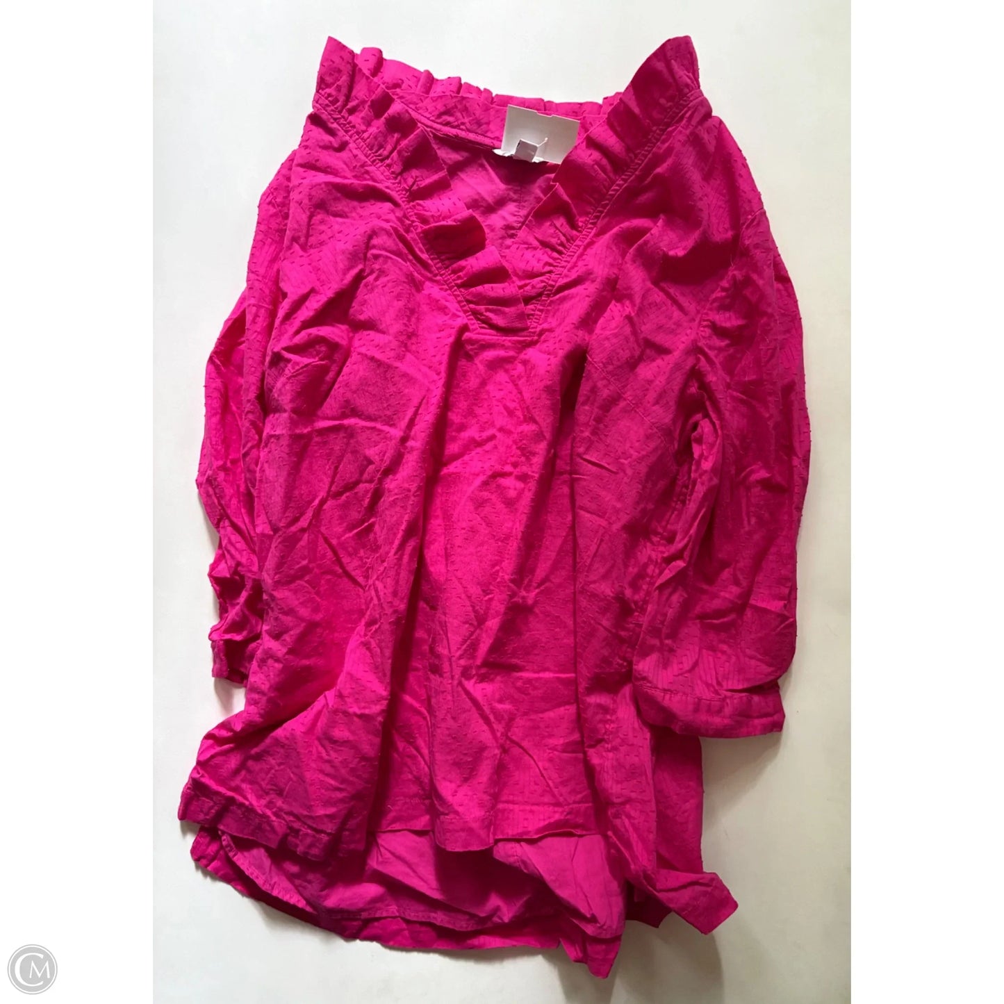 Top Long Sleeve By Crown And Ivy In Pink, Size: 2x