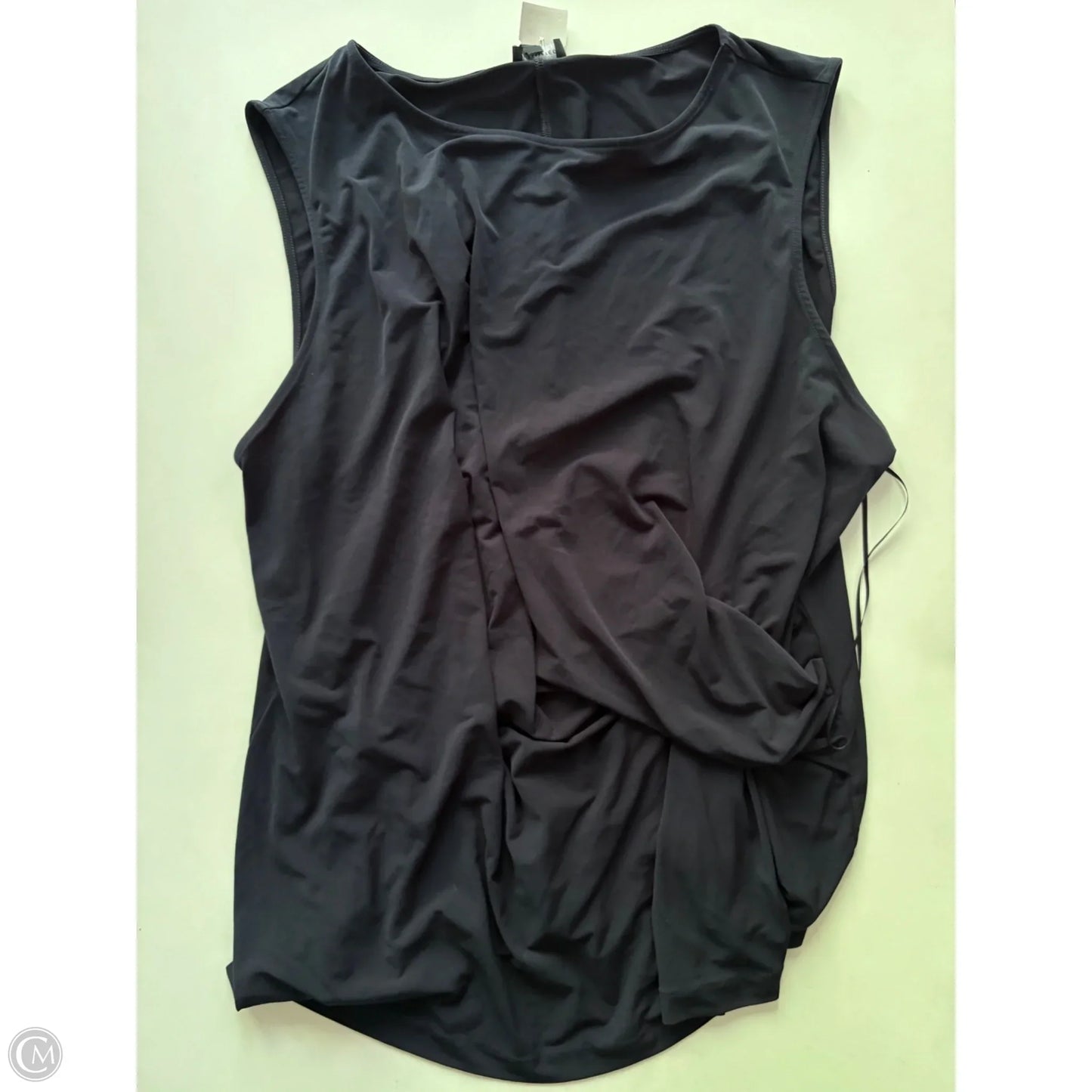 Blouse Sleeveless By Limited In Navy, Size: 3x