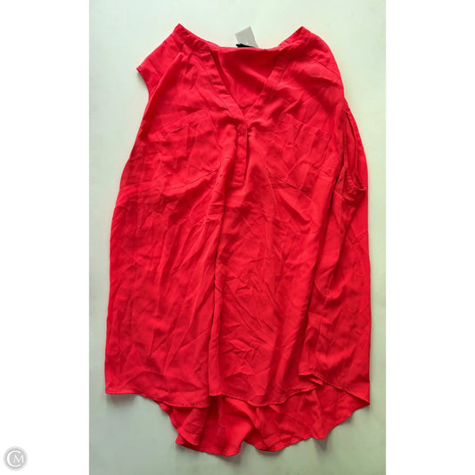 Blouse Short Sleeve By Torrid In Orange, Size: 3x