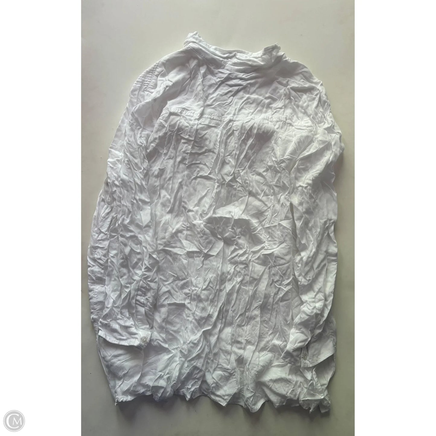 Top Long Sleeve By New Directions In White, Size: 3x