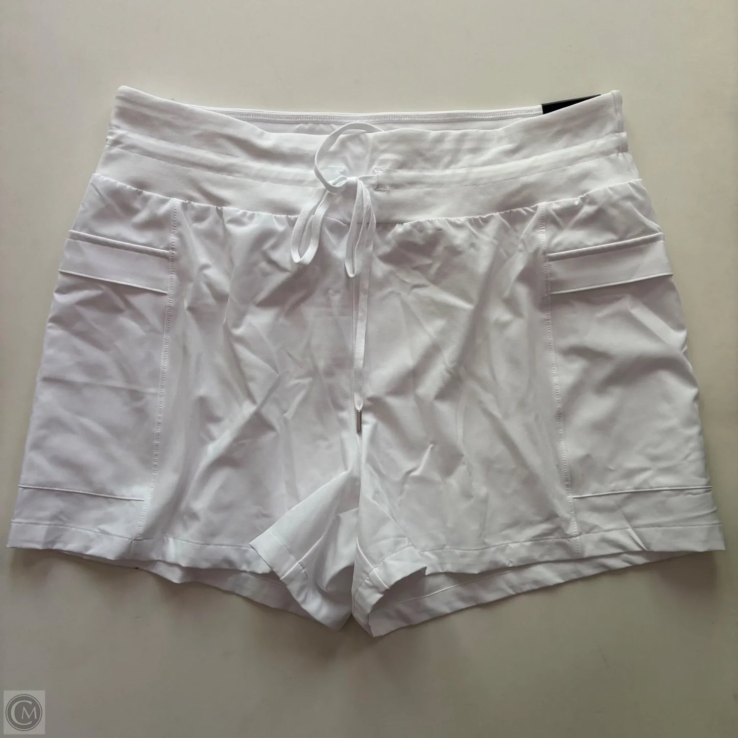 Athletic Shorts By Calia In White, Size: L