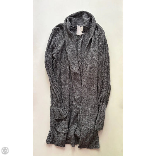 Sweater Cardigan By St Johns Bay In Grey, Size: M