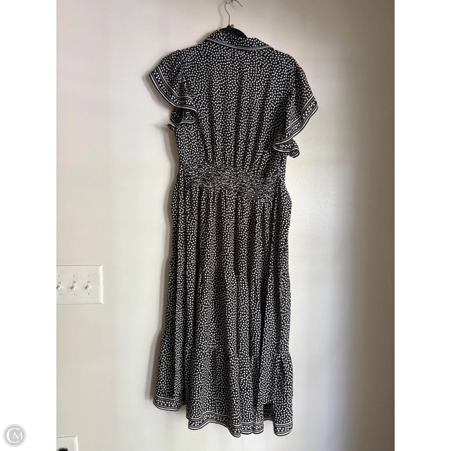 Dress Work By Max Studio In Polkadot Pattern, Size: M